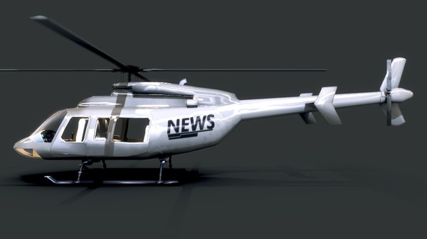 3d bell 407 ts aircraft - Bell 407 TS Helicopter... by TotexArtz